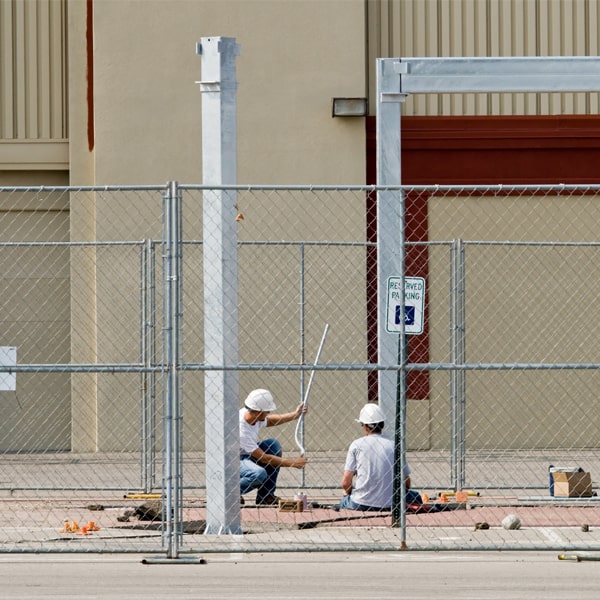 how long can i rent the temporary fence for my building site or event in Harrison